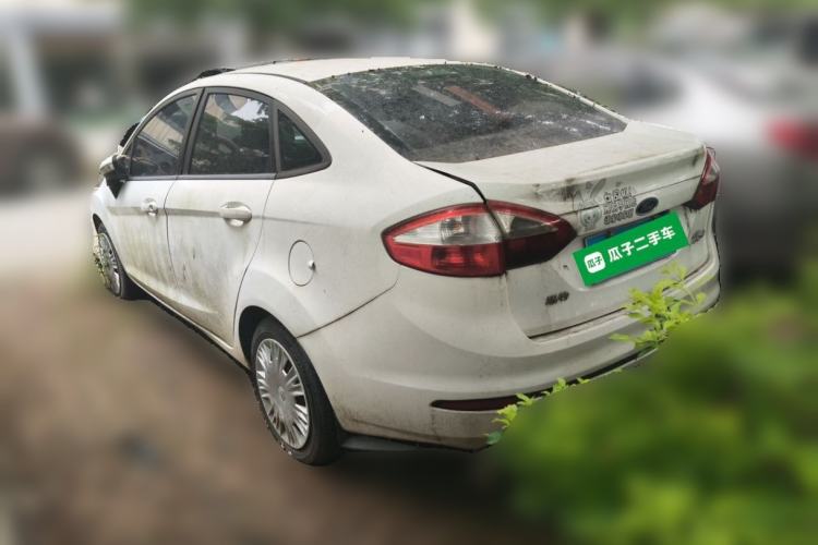 Used Ford Fiesta 2013 Sedan 1.5L Manual Fashion Edition Rear Left 45 Deg