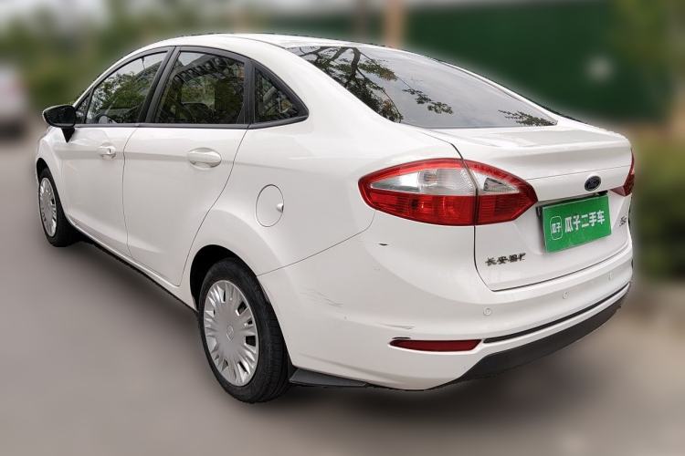 Used Ford Fiesta 2013 Sedan 1.5L Manual Fashion Edition Rear Left 45 Deg