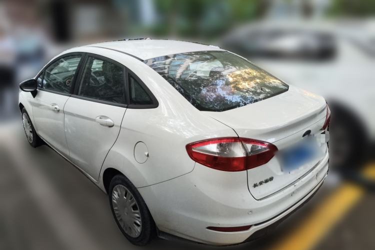 Used Ford Fiesta 2013 Sedan 1.5L Manual Fashion Edition Rear Left 45 Deg