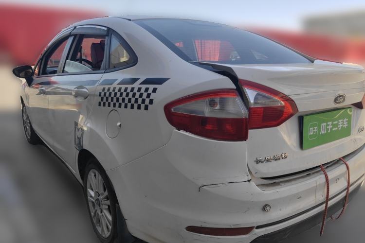 Used Ford Fiesta 2013 Sedan 1.5L Manual Fashion Edition Rear Left 45 Deg