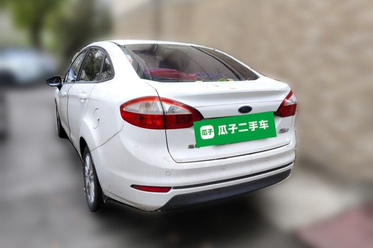 Used Ford Fiesta 2013 Sedan 1.5L Manual Fashion Edition Rear Left 45 Deg