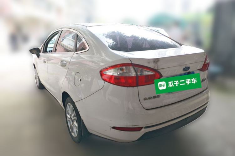 Used Ford Fiesta 2013 Sedan 1.5L Automatic Fashion Edition Rear Left 45 Deg