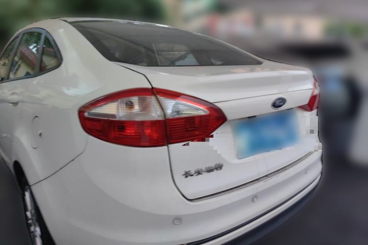 Used Ford Fiesta 2013 Sedan 1.5L Automatic Fashion Edition Rear Left 45 Deg