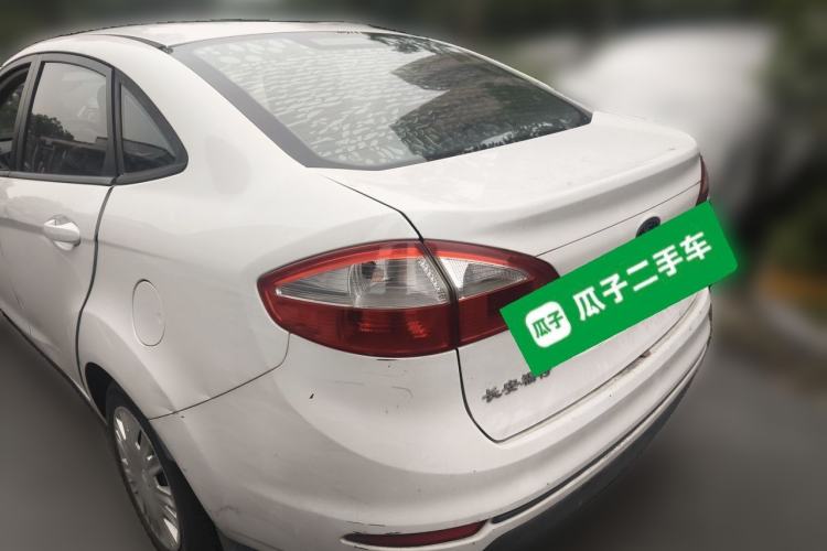 Used Ford Fiesta 2013 Sedan 1.5L Manual Fashion Edition Rear Left 45 Deg