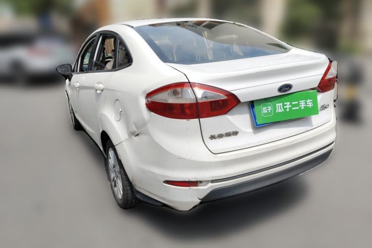 Used Ford Fiesta 2013 Sedan 1.5L Automatic Fashion Edition Rear Left 45 Deg