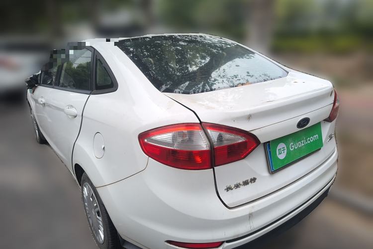 Used Ford Fiesta 2013 Sedan 1.5L Manual Fashion Edition Rear Left 45 Deg