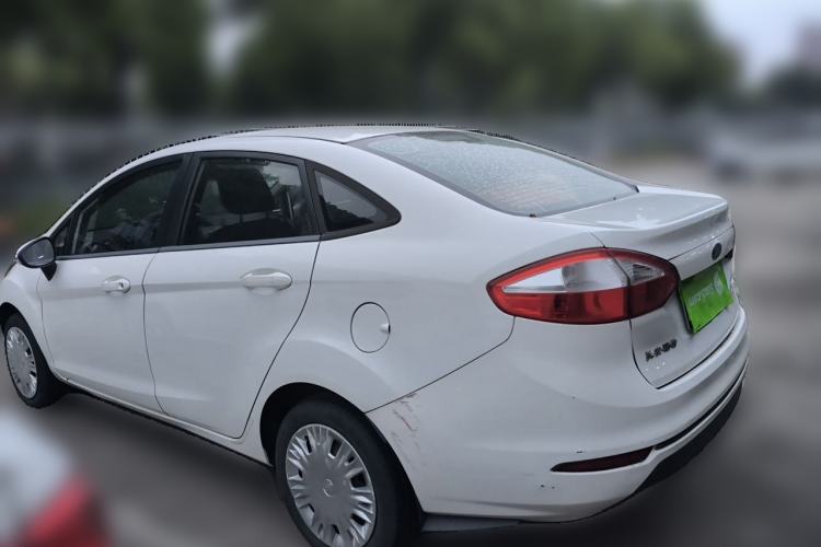 Used Ford Fiesta 2013 Sedan 1.5L Manual Fashion Edition Rear Left 45 Deg
