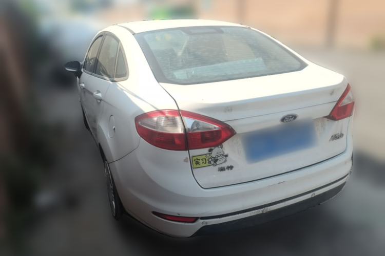 Used Ford Fiesta 2013 Sedan 1.5L Manual Fashion Edition Rear Left 45 Deg