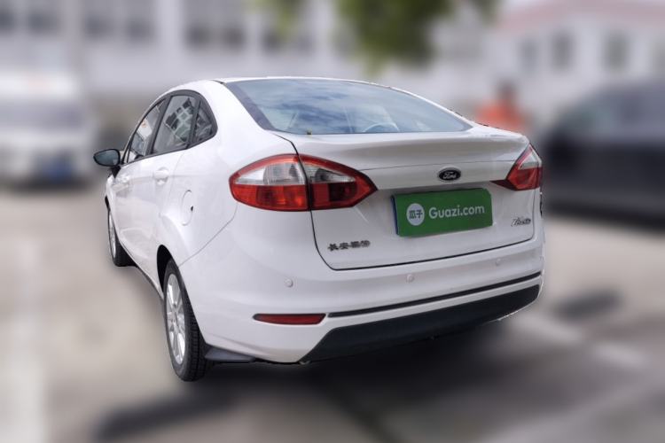 Used Ford Fiesta 2013 Sedan 1.5L Automatic Fashion Edition Rear Left 45 Deg