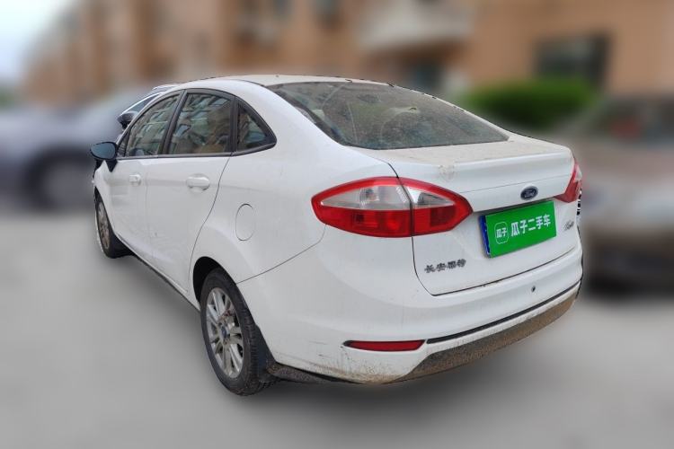 Used Ford Fiesta 2013 Sedan 1.5L Automatic Fashion Edition Rear Left 45 Deg