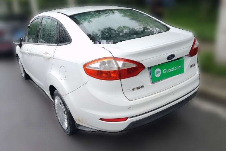 Used Ford Fiesta 2013 Sedan 1.5L Manual Fashion Edition Rear Left 45 Deg