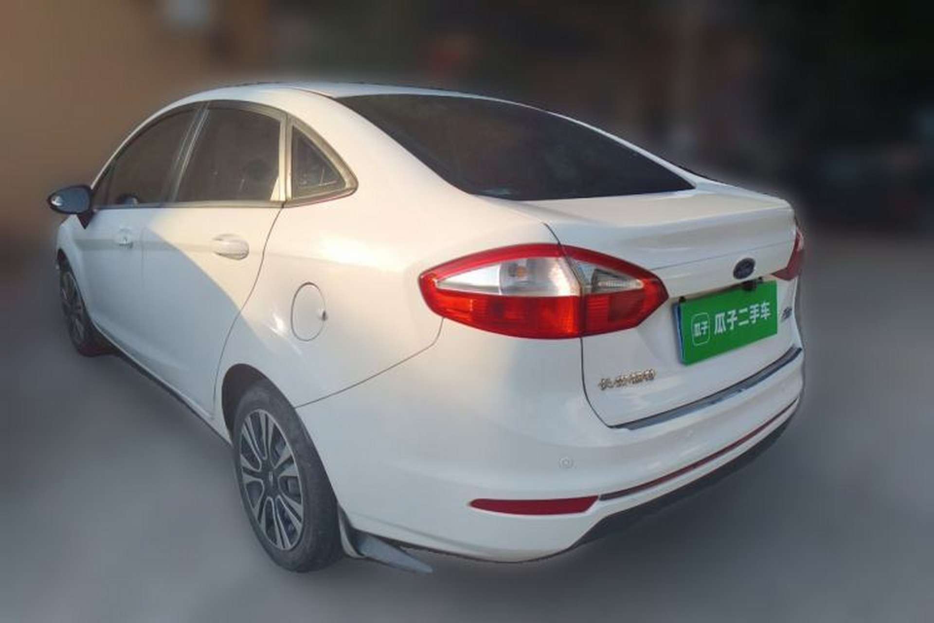 Used Ford Fiesta 2013 Sedan 1.5L Manual Fashion Edition Rear Left 45 Deg