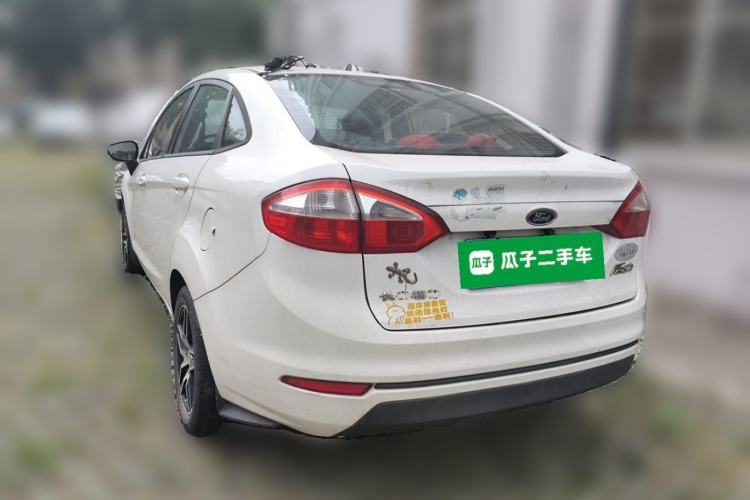 Used Ford Fiesta 2013 Sedan 1.5L Manual Fashion Edition Rear Left 45 Deg