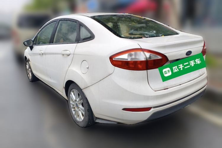 Used Ford Fiesta 2013 Sedan 1.5L Automatic Fashion Edition Rear Left 45 Deg