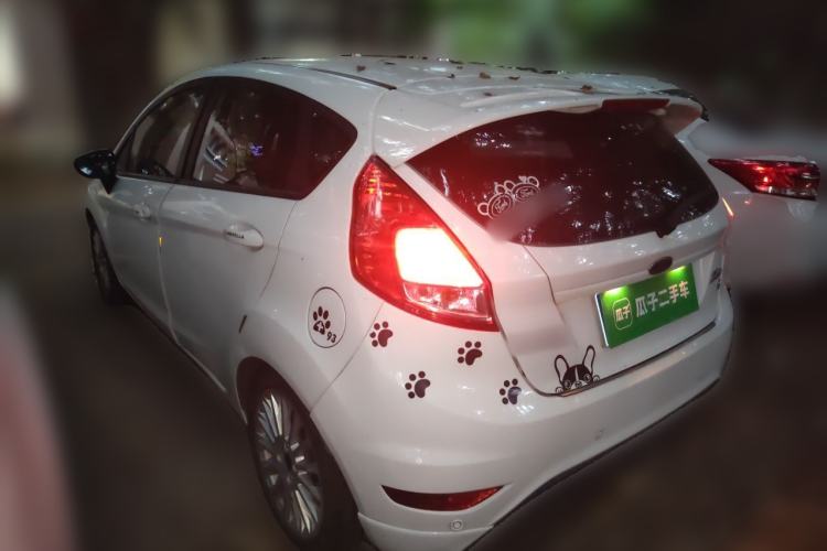 Used Ford Fiesta 2013 Hatchback 1.5L Automatic Dynamic Model Rear Left 45 Deg