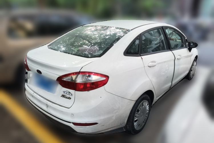 Used Ford Fiesta 2013 Sedan 1.5L Manual Fashion Edition Rear Right 45 Deg