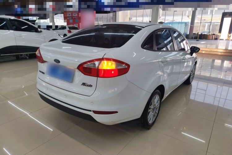 Used Ford Fiesta 2013 Sedan 1.5L Automatic Fashion Edition Rear Right 45 Deg