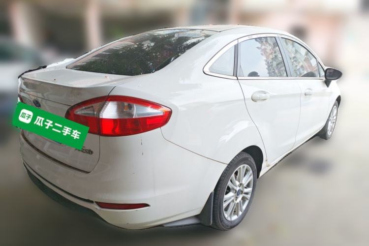 Used Ford Fiesta 2013 Sedan 1.5L Automatic Fashion Edition Rear Right 45 Deg