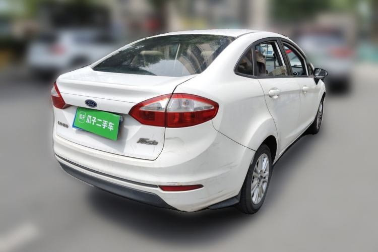 Used Ford Fiesta 2013 Sedan 1.5L Automatic Fashion Edition Rear Right 45 Deg