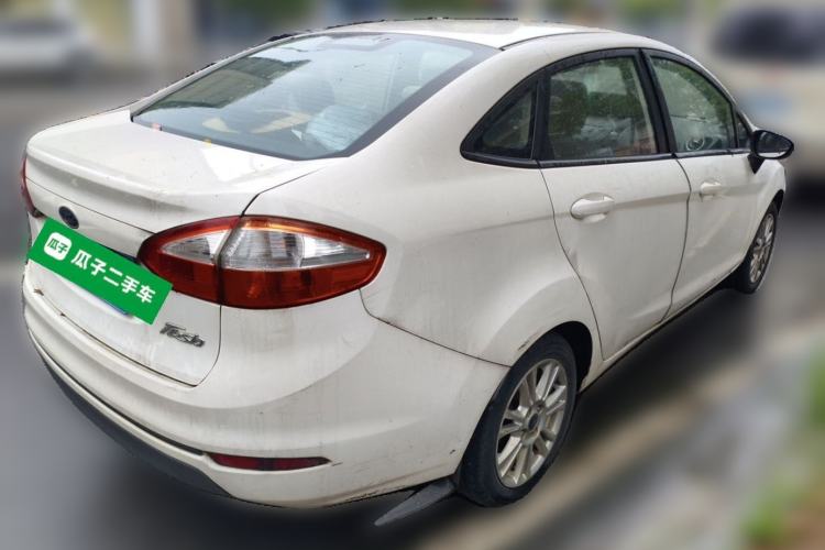 Used Ford Fiesta 2013 Sedan 1.5L Automatic Fashion Edition Rear Right 45 Deg