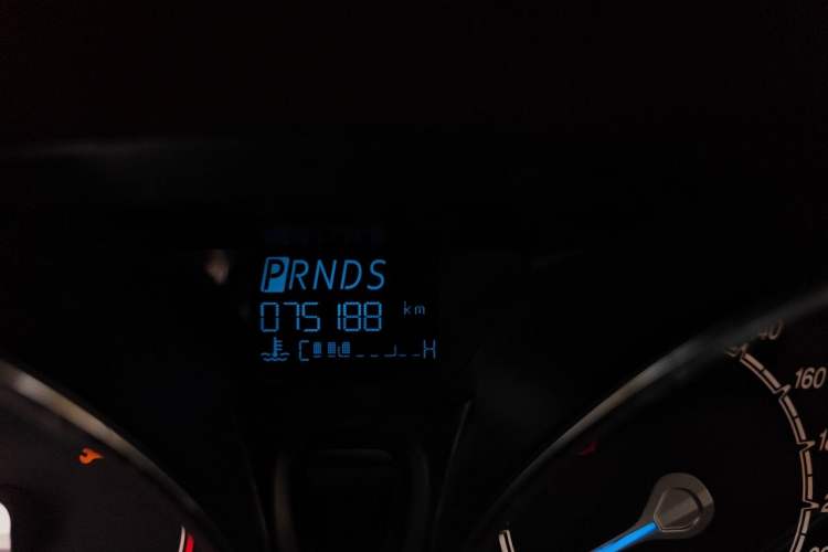 Used Ford Fiesta 2014 Hatchback 1.0 GTDi Automatic Dynamic Model Odometer Close Up