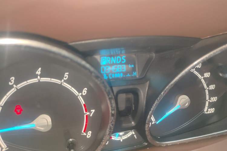 Used Ford Fiesta 2014 Hatchback 1.0 GTDi Automatic Dynamic Model Odometer Close Up