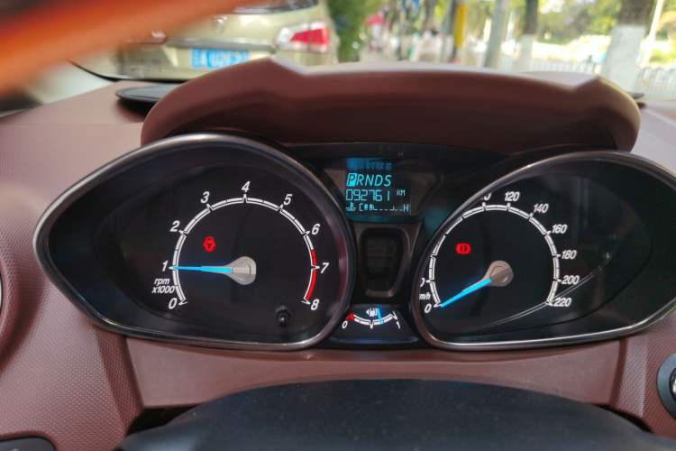Used Ford Fiesta 2014 Hatchback 1.0 GTDi Automatic Dynamic Model Odometer Close Up