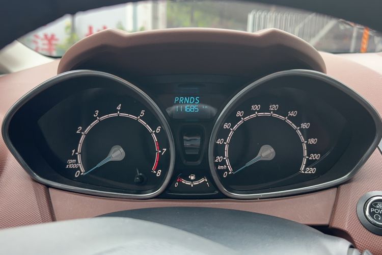 Used Ford Fiesta 2014 Hatchback 1.0 GTDi Automatic Dynamic Model Odometer Close Up