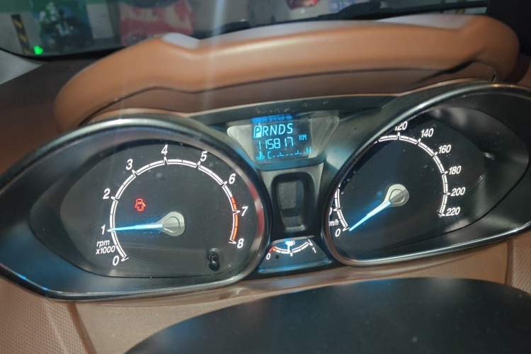 Used Ford Fiesta 2014 Hatchback 1.0 GTDi Automatic Dynamic Model Odometer Close Up