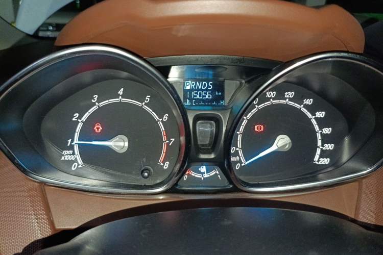 Used Ford Fiesta 2014 Hatchback 1.0 GTDi Automatic Dynamic Model Odometer Close Up