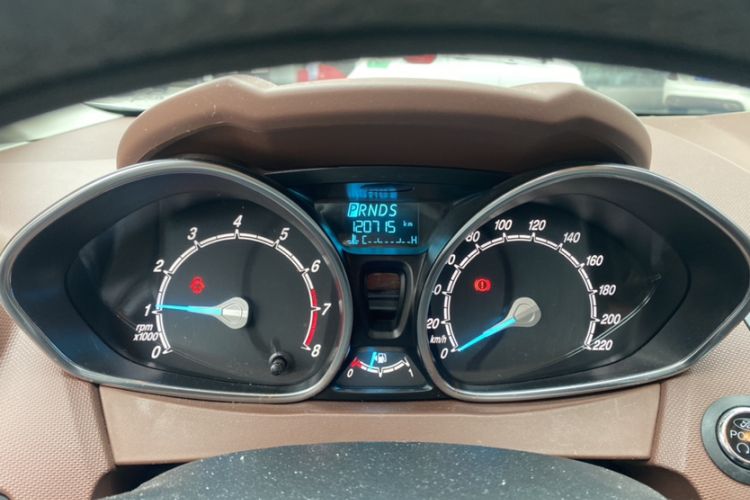 Used Ford Fiesta 2014 Hatchback 1.0 GTDi Automatic Dynamic Model Odometer Close Up