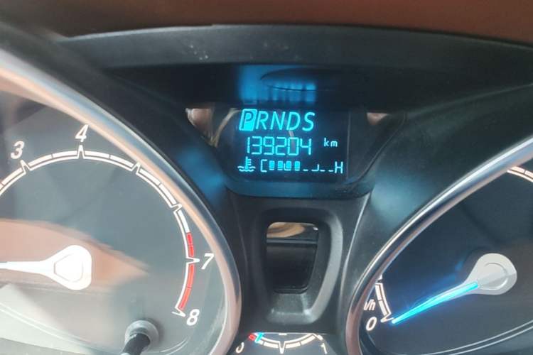 Used Ford Fiesta 2014 Hatchback 1.0 GTDi Automatic Dynamic Model Odometer Close Up