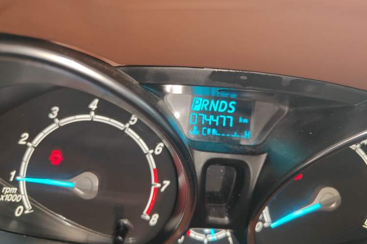 Used Ford Fiesta 2014 Hatchback 1.0 GTDi Automatic Dynamic Model Odometer Close Up