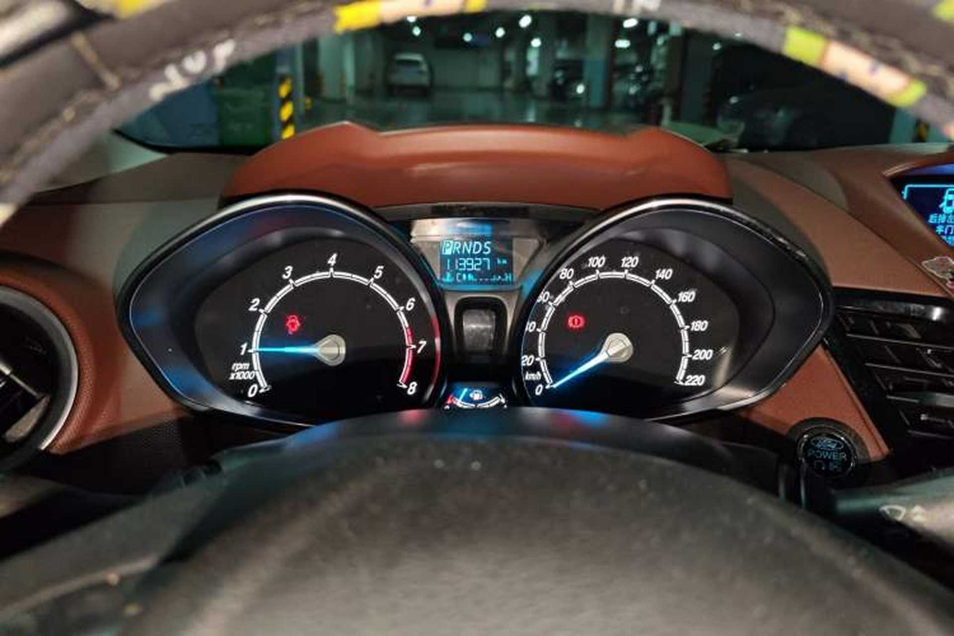 Used Ford Fiesta 2014 Hatchback 1.0 GTDi Automatic Dynamic Model Odometer Close Up