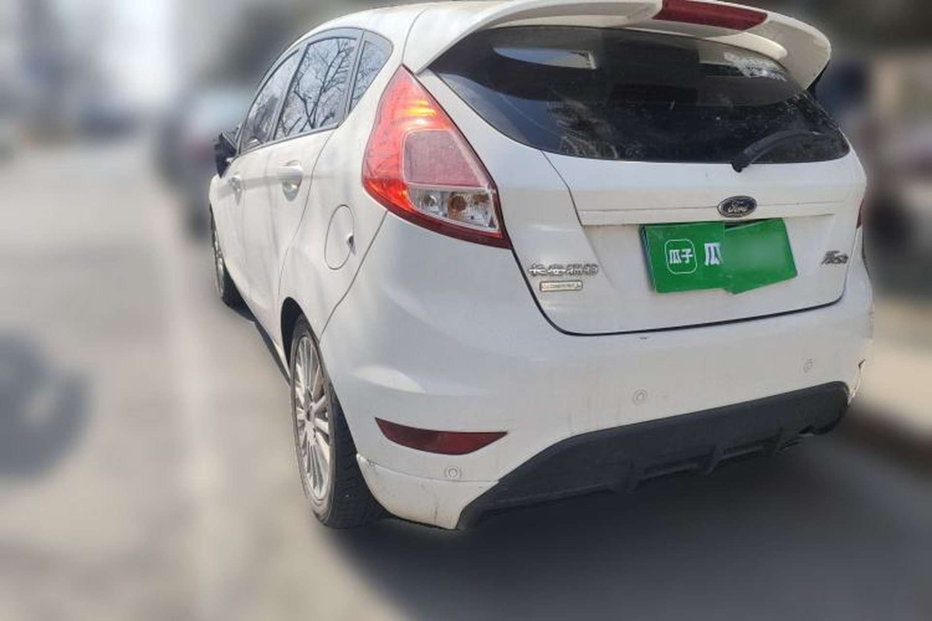 Used Ford Fiesta 2014 Hatchback 1.0 GTDi Automatic Dynamic Model Rear Left 45 Deg