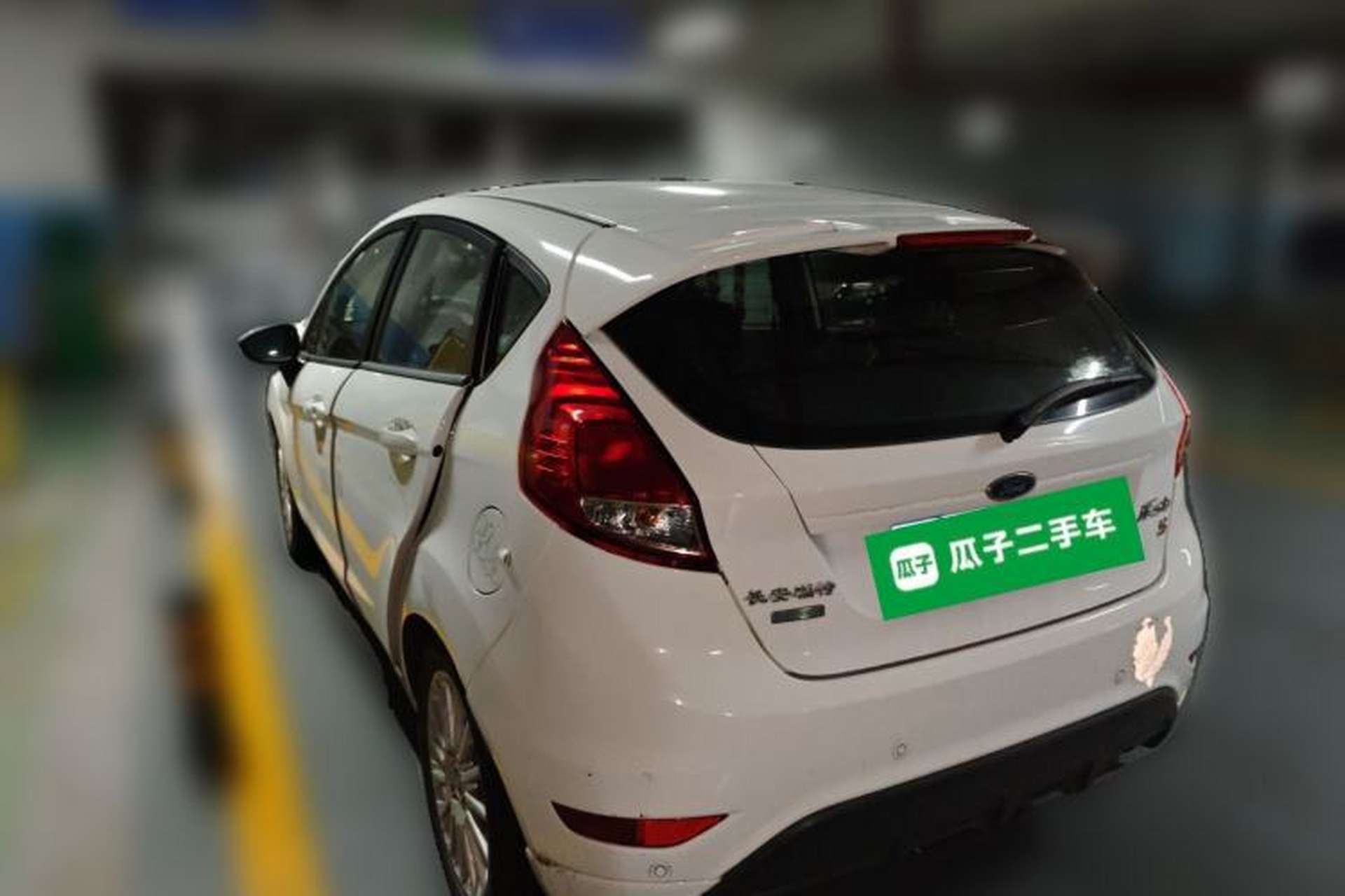 Used Ford Fiesta 2014 Hatchback 1.0 GTDi Automatic Dynamic Model Rear Left 45 Deg