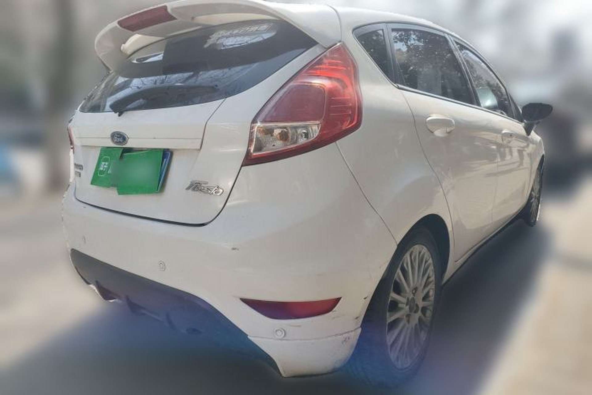 Used Ford Fiesta 2014 Hatchback 1.0 GTDi Automatic Dynamic Model Rear Right 45 Deg
