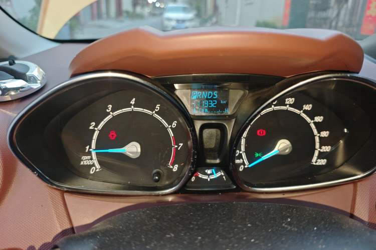Used Ford Fiesta 2014 Hatchback 1.0 GTDi Automatic Dynamic Model Odometer Close Up