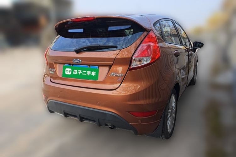 Used Ford Fiesta 2014 Hatchback 1.0 GTDi Automatic Dynamic Model Rear Right 45 Deg