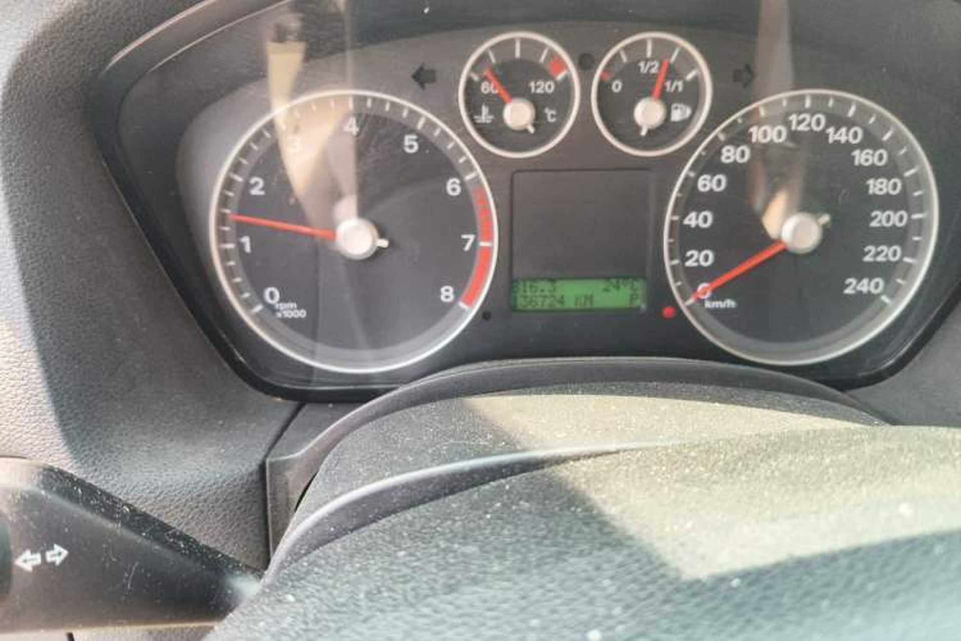 Used Ford Focus 2007 Hatchback 1.8L Automatic Fashion Edition Odometer Close Up