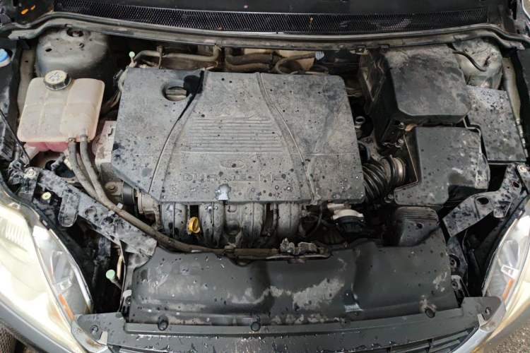 Used Ford Focus 2009 Sedan 1.8L Automatic Fashion Edition Engine Bay