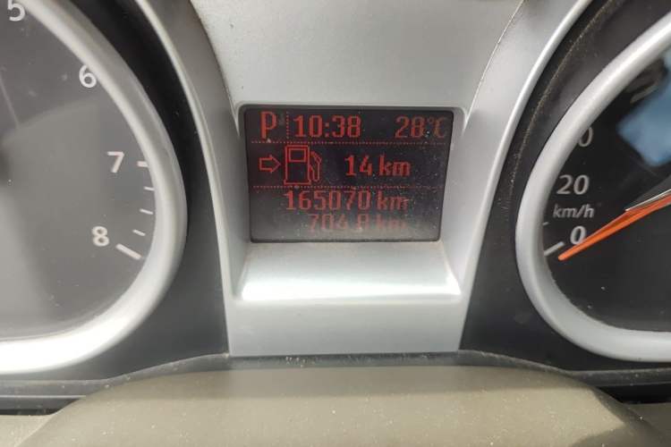 Used Ford Focus 2011 Hatchback 1.8L Automatic Fashion Edition Odometer Close Up