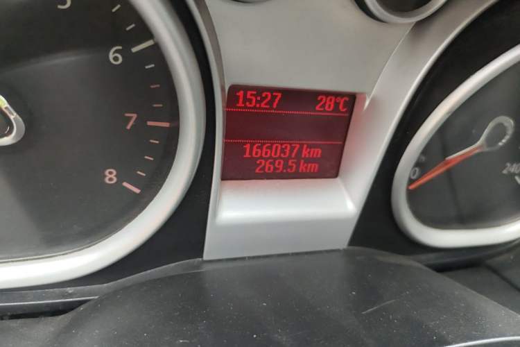 Used Ford Focus 2011 Hatchback 1.8L Manual Classic Model Odometer Close Up