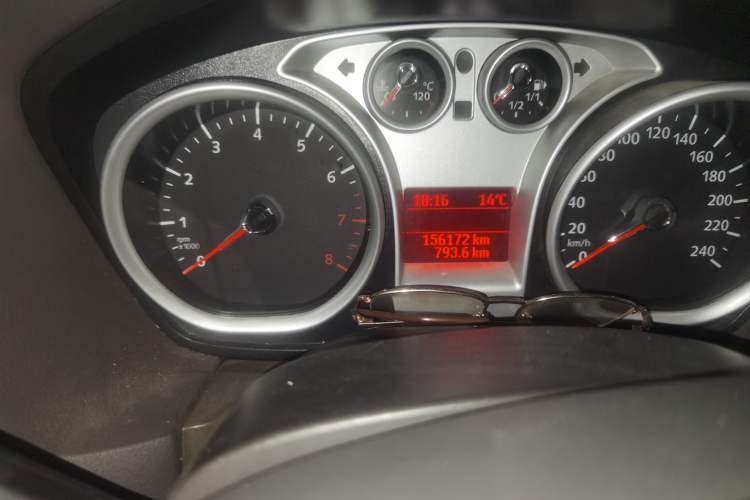 Used Ford Focus 2011 Hatchback 1.8L Automatic Fashion Edition Odometer Close Up