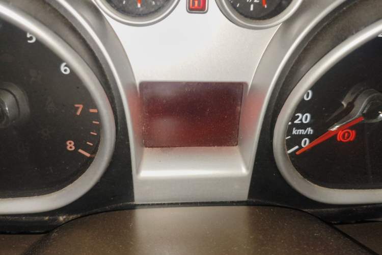 Used Ford Focus 2011 Sedan 1.8L Manual Comfort Model Odometer Close Up
