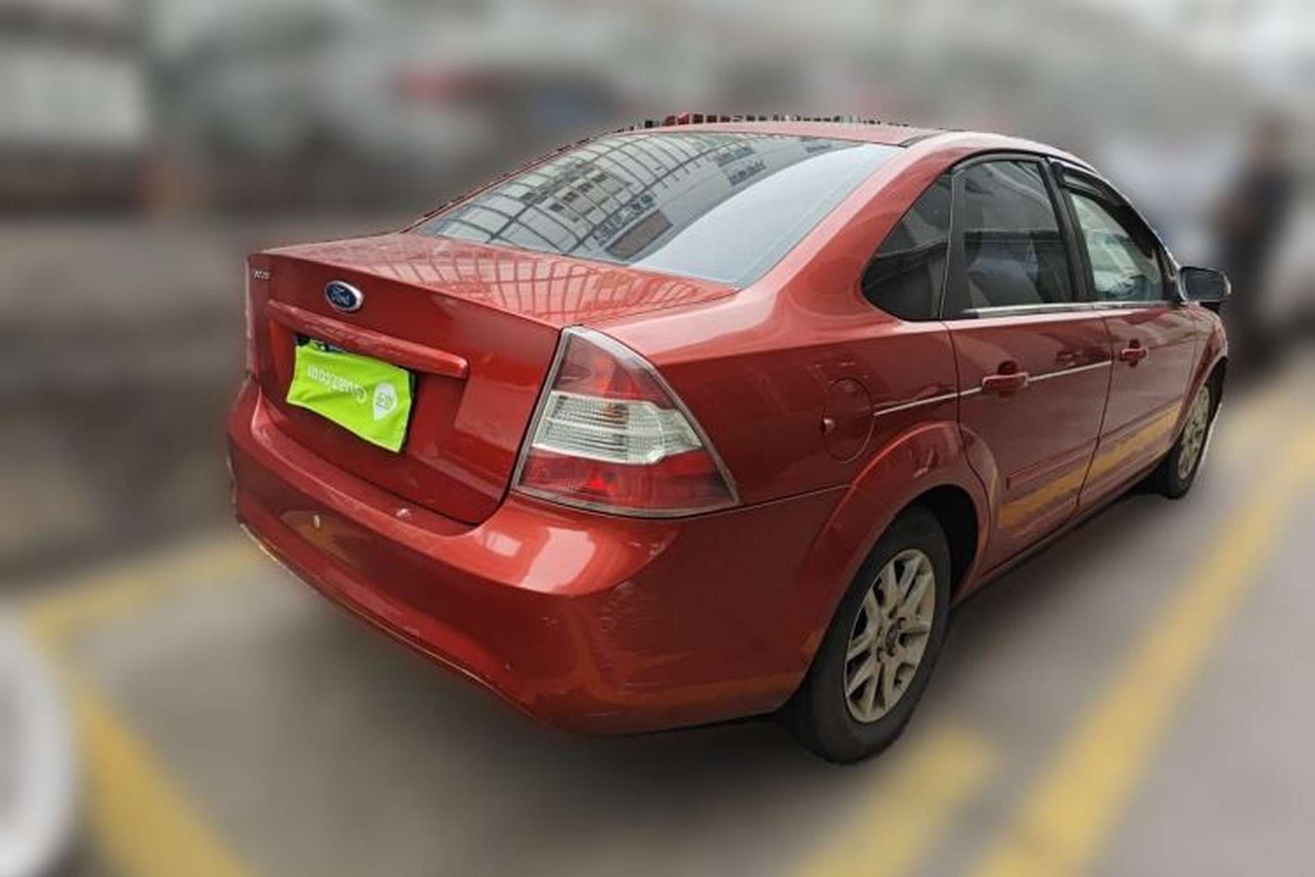 Used Ford Focus 2011 Sedan 1.8L Manual Comfort Model Rear Right 45 Deg