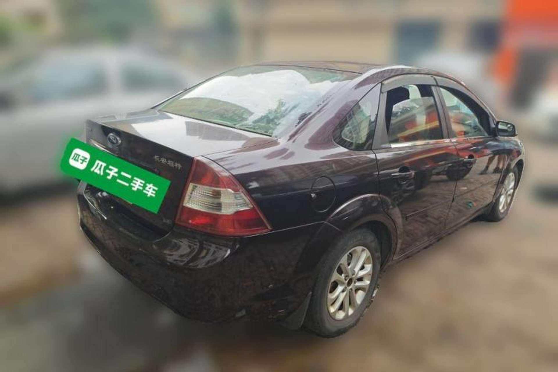 Used Ford Focus 2011 Sedan 1.8L Automatic Fashion Edition Rear Right 45 Deg