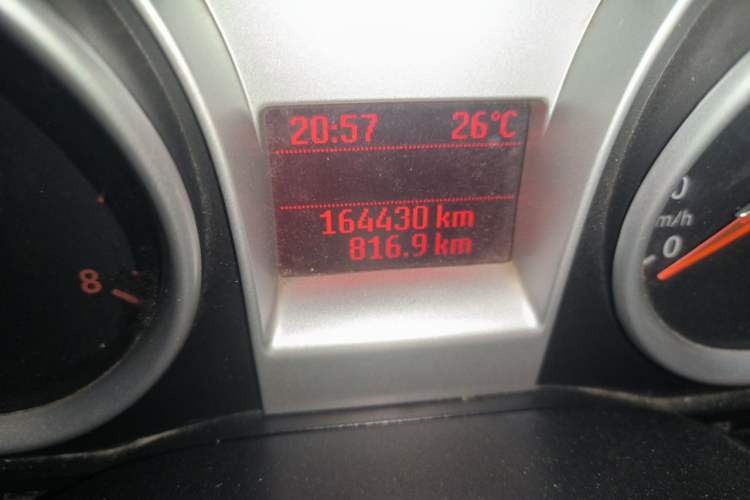 Used Ford Focus 2011 Hatchback 2.0L Manual Sport Model Odometer Close Up