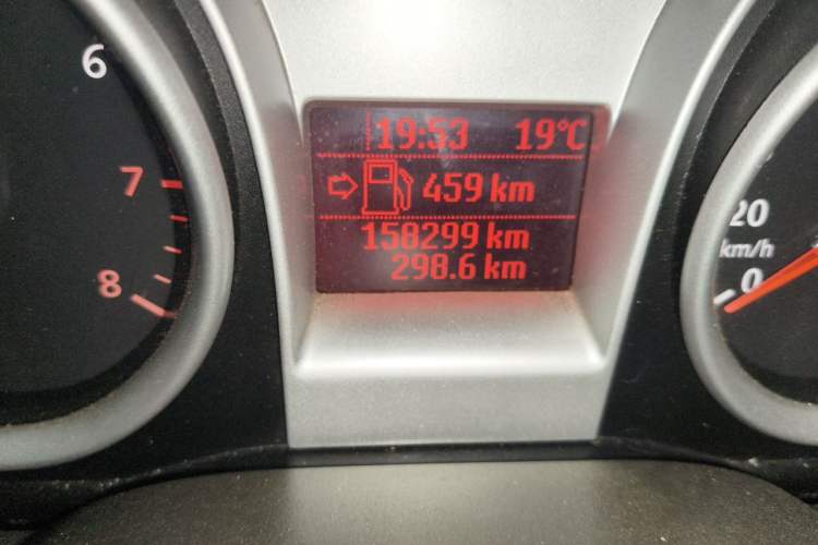 Used Ford Focus 2011 Hatchback 1.8L Automatic Fashion Edition Odometer Close Up