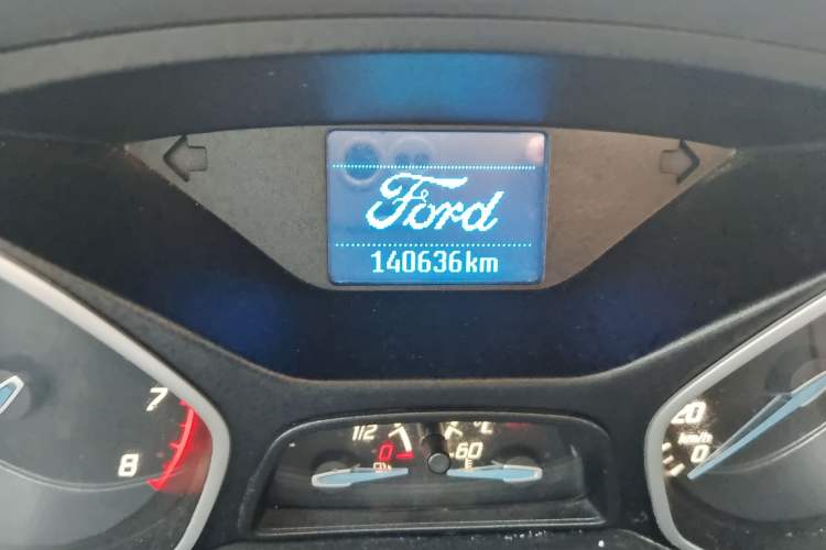 Used Ford Focus 2012 Sedan 1.6L Manual Comfort Model Odometer Close Up